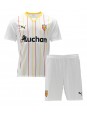 RC Lens Ausweichtrikot für Kinder 2024-25 Kurzarm (+ Kurze Hosen)